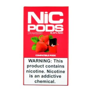 Nic Pods Strawberry Pack of 4