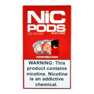 Nic Pods Ice Lychee Pack of 4