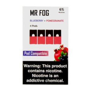 Mr Fog Blueberry + Pomegranate 4 Pods