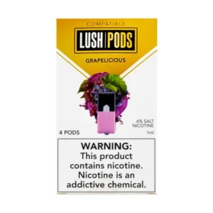 Lush Pods Grapelicious Pack of 4