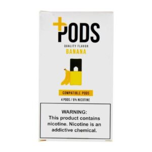 Plus Pods Banana Pack of 4