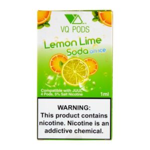 VQ PODS Lemon Lime Soda On Ice 4 Pods