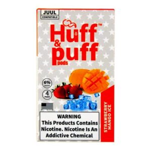 Huff & Puff Strawberry Mango Ice 4 Pods