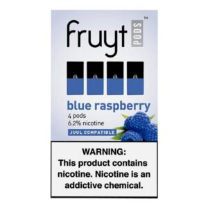 Fruyt Pods Blue Raspberry Pack of 4