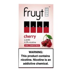 Fruyt Pods Cherry Pack of 4