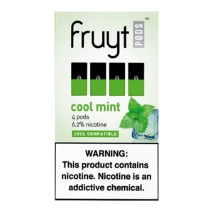 Fruyt Pods Cool Mint Pack of 4