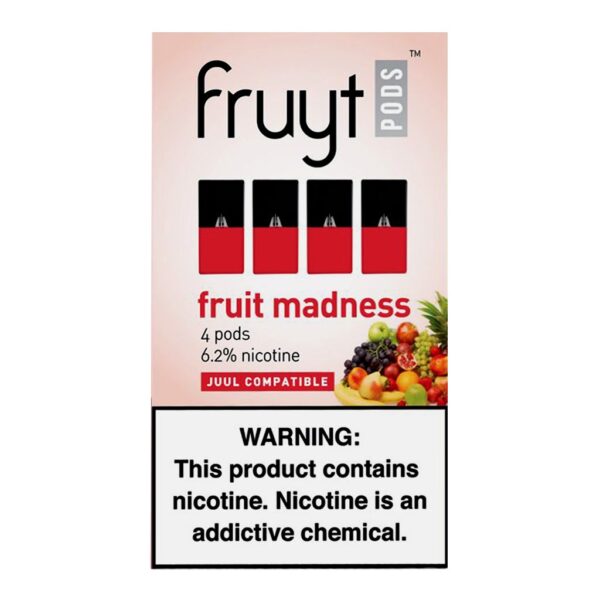 Fruyt Pods Fruit Madness Pack of 4