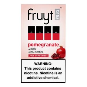 Fruyt Pods Pomegranate Pack of 4