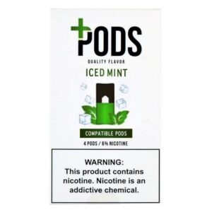 Plus Pods Iced Mint Pack of 4