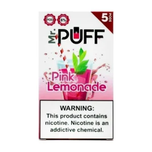 Buy Mr Puff Pink Lemonade 5 Pods