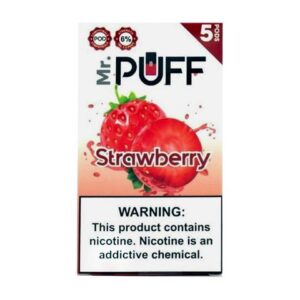Mr Puff Strawberry 5 Pods