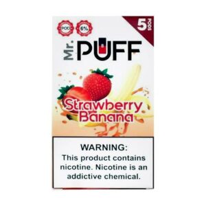Mr Puff Strawberry Banana 5 Pods